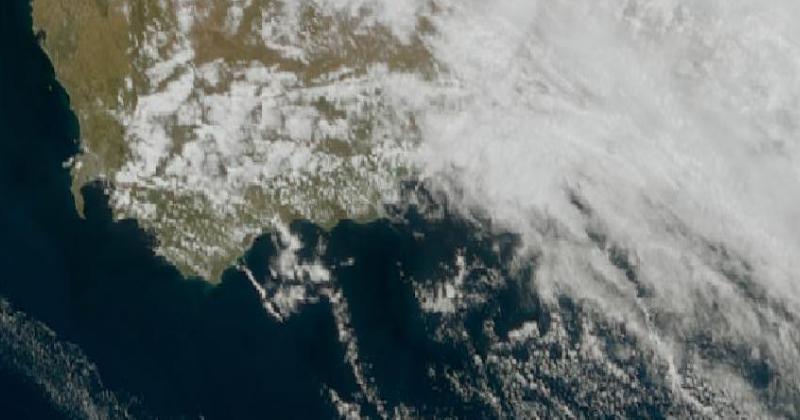 Visible satellite image of Cape Town to Port Elizabeth